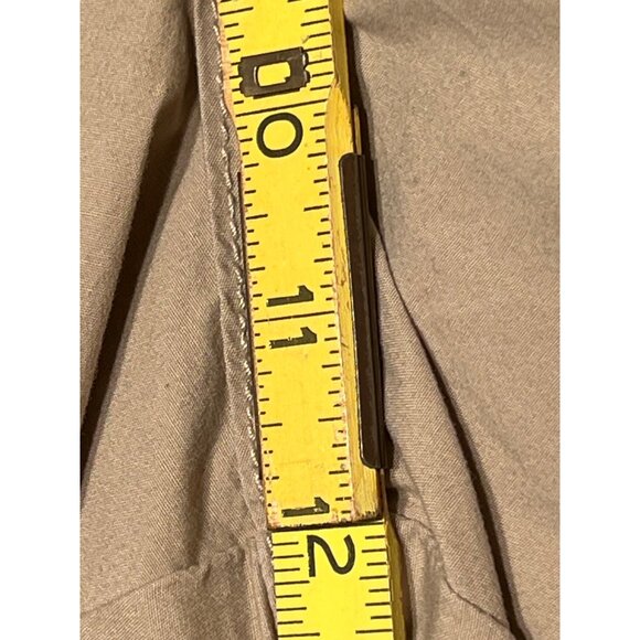 Lane Bryant Women's Beige Capri Pants Size 20 Stretch Cotton Pockets Summer - Picture 9 of 10